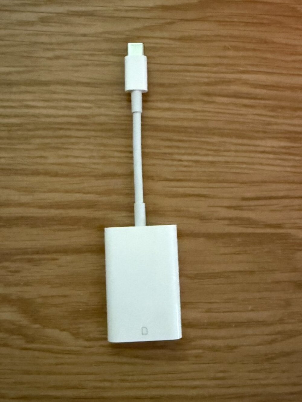 Apple USB-C to SD Card Reader.